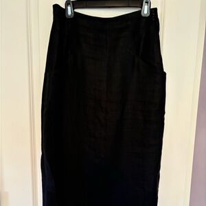 Vintage Linen Anne Taylor midi skirt